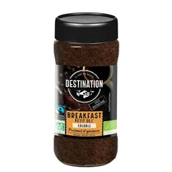 Café bio instantane lyophilisé Destination petit-déjeuner - 100 g