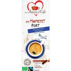 Café bio moment fort 50% Mexique 50% Madagascar 250 g