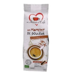 Café en grains bio Moment de douceur Un amour de café - 1 kg