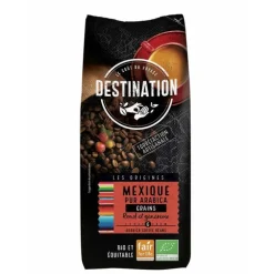 Café Mexique pur arabica bio grain équitable Destination - 1 kg