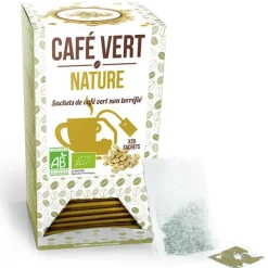 Café vert nature bio en boite de 60 g