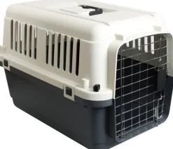 Cage de voyage nomade M coloris gris Flamingo