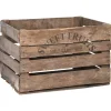 Cageot de pommes en bois 42,3x51,1x30,1 cm