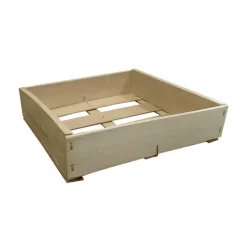 Caissette en bois biodégradables pour semis Jany - 27,5 x 26,5 cm