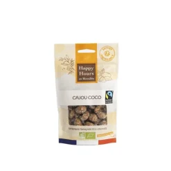 Cajou coco miel bio Happy Hours en Biovallée - 115 g