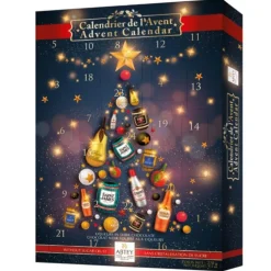 Calendrier de l'Avent chocolats à la liqueur Abtey - 35 x 24 cm