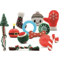 Calendrier de l'Avent pour chien avec jouets de Noël Croci - x 12