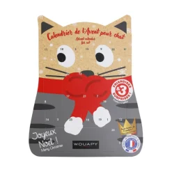 Calendrier de l'Avent pour chat surprises Noël Wouapy