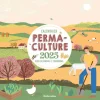 Calendrier mural "Permaculture 2025" aux Éditions Rustica