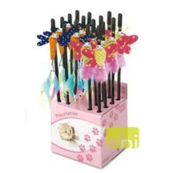 Canne à pêche jouet pour chat Rod Happy Life 40 cm