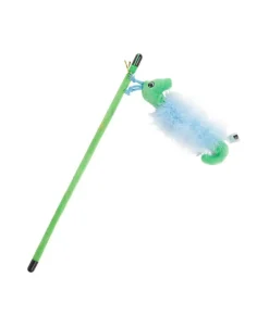 Canne à pêche jouet pour chat Crevettes et hippocampes 40 cm