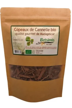 Cannelle bio de Madagascar en copeaux Betsimis - 100 g