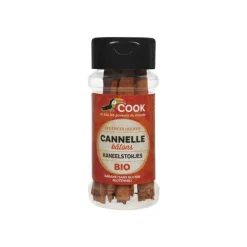 Cannelle en tuyaux bio en pot de 12 g