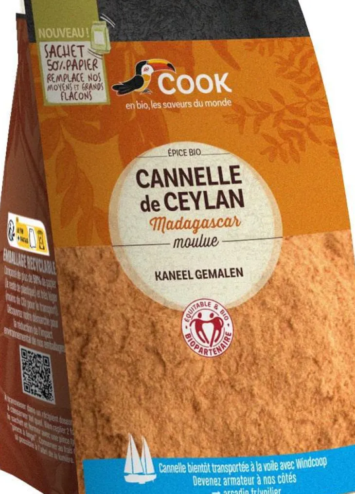 Cannelle moulue bio Cook - 100 g