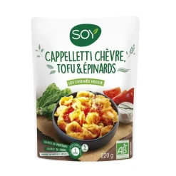 Cappelletti chèvre tofu épinards bio Soy - 220 g