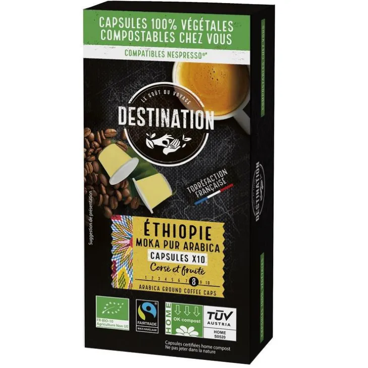 Capsules biodégradables Éthiopie bio FFL