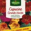 Capucine grande variée Grand jardin Format maxi Vilmorin - graines à semer