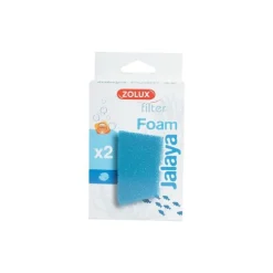 Cartouche x 2 de mousse Foam bleue pour filtre Jalaya 7,5x1,5x9,5 cm