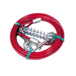 Câble d’attache chien rouge 6m Martin Sellier