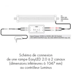 Câble séparateur noir - AQUATLANTIS