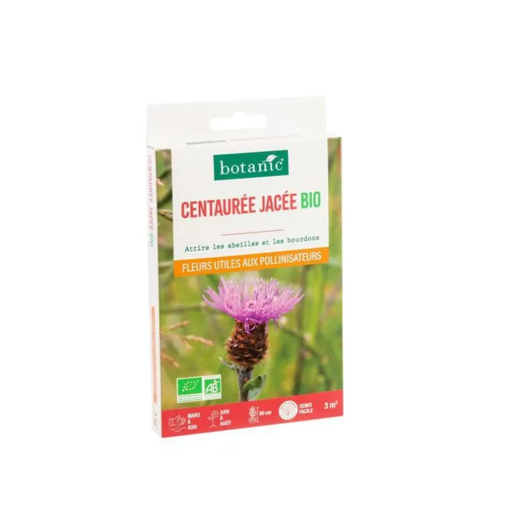 Centaurée bio botanic® - graines à semer (3 m²)