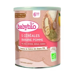 Cereale 3 fruits bio 200 g BABYBIO