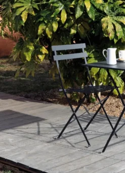 Chaise pliante en métal modèle Cuba Proloisirs