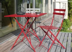 Chaise pliante en métal modèle Cuba Proloisirs