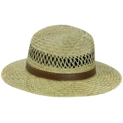 Chapeau de paille camberra beige pour homme taille 60