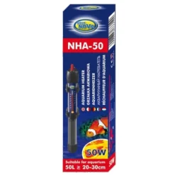 Chauffage aquarium 50W, spécifique pour eau douce, AQUA NOVA