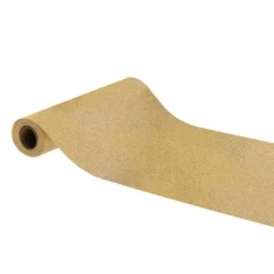 Chemin de table en intissé coloris or à paillettes premium – 30 cm x 5 cm