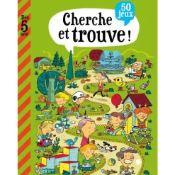 Cherche et Trouve Mon Grand Livre de Jeux 5 ans Éditions LITO