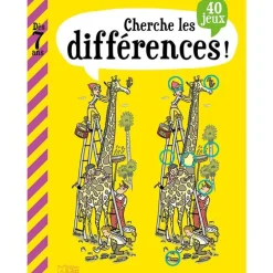 Cherche les Différences Mon Grand Livre de Jeux 7 ans Éditions Lito
