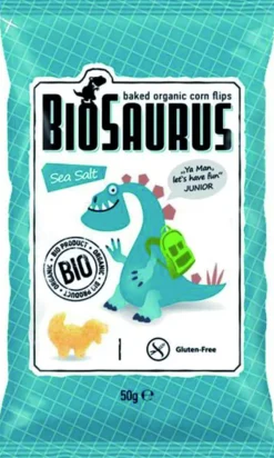 Chips junior au sel bio Biosaurus  - 50 g