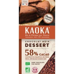 Chocolat dessert 58% KAOKA 200 g