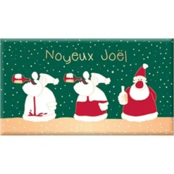 Chocolat noir bio fin d'année « Joyeux Joël » Art Grafik - 40 g