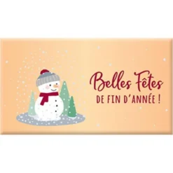 Chocolat noir bio fin d'année « Belles Fêtes » Art Grafik - 40 g