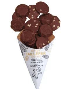 Chocolats au lait pain d'épices Maison Taillefer - dans un cornet de 130 g