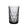 Chopes hautes en verre gris Diamond - 6 x 340 ml