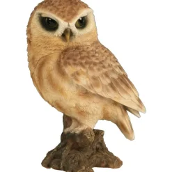 Chouette marron - 15 cm