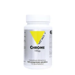 Chrome vit’all + en format de 100 comprimés