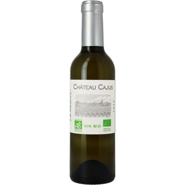 Château Cajus Blanc sec bio - Demi 37,5 cl