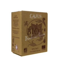Château Cajus rouge bio - Cubi 3 L