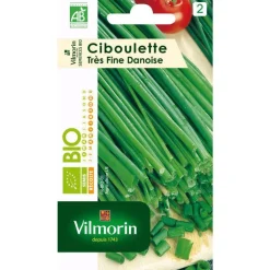 Ciboulette très fine Danoise Bio Vilmorin - graines à semer