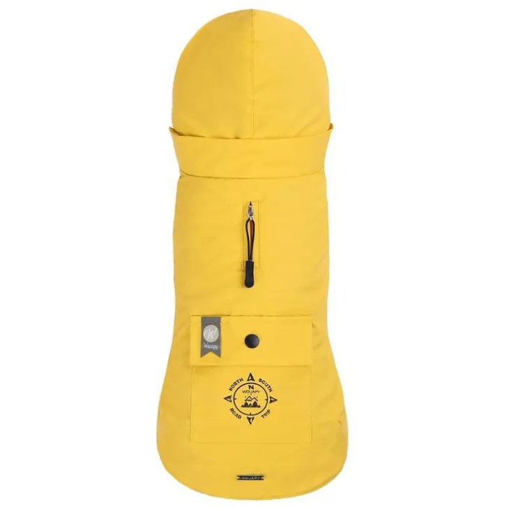 Ciré pour chien coloris jaune Wouapy Basic - Taille S