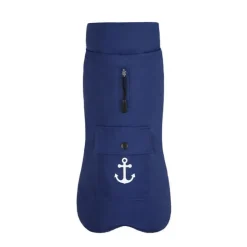 Ciré pour chien marine polyuréthane Basic Wouapy – Taille XS