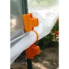 Clips tuteurs arceaux coloris orange Ø 13 mm