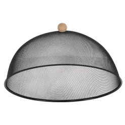 Cloche alimentaire noire L - Ø 43 x H 22 cm
