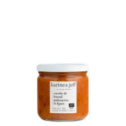 Cocotte fenouil potimarron et figues bio Karine & Jeff - 350 g