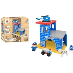 Coffre commissariat de police en bois Les Zamis Bois -22 cm